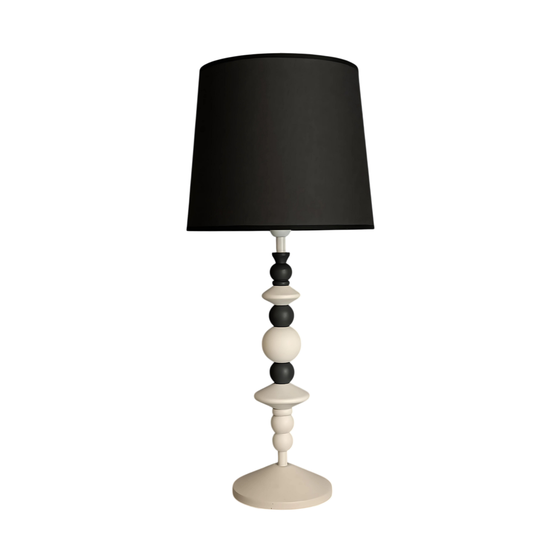 Arte Antrasit Krem Abajur