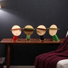 Vela Kırmızı Gold Masa Lambası