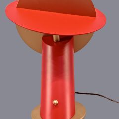 Vela Kırmızı Gold Masa Lambası