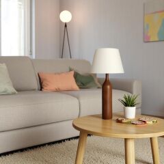 Selan Kahverengi Abajur