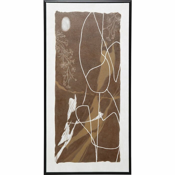 Essence Lines Çerçeveli Resim 60x120cm