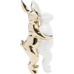 Hugging Rabbits Medium Dekoratif Obje