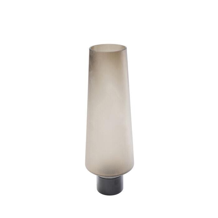 Vazo Noble Kahverengi Mat 40 Cm