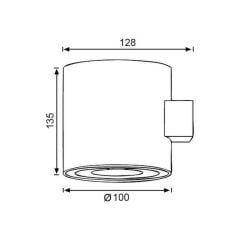 Jupiter JW945 Çift Taraflı Aplik