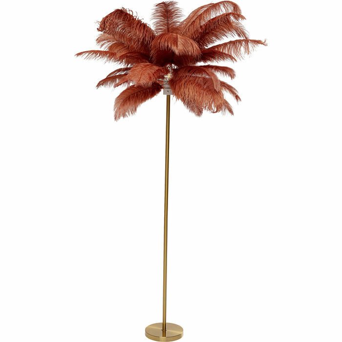 Feather Palm Rusty Kırmızı Lambader 165cm