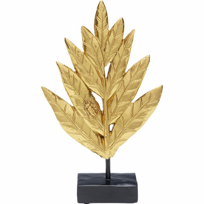 Leaves Gold Dekoratif Obje