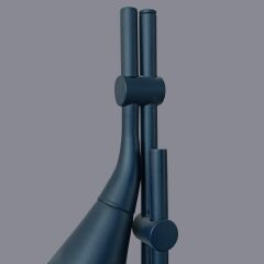 Olera 2 Başlıklı Lacivert Masa Lambası