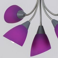 Colorato Sarkıt Avize Mor