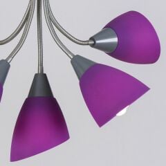 Colorato Sarkıt Avize Mor