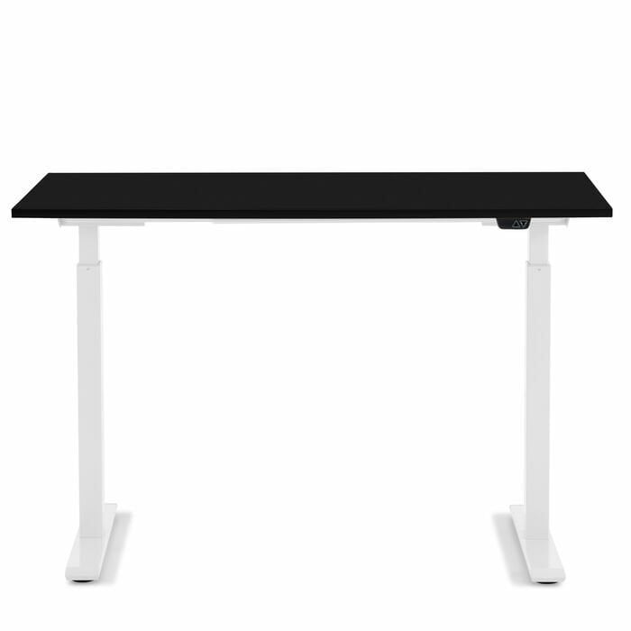 Smart White Black Çelik Çalışma Masası 70x120 cm