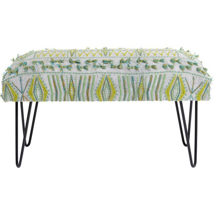 Desna Patchwork Yeşil Bench