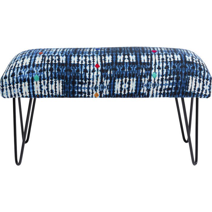 Desna Patchwork Mavi Bench