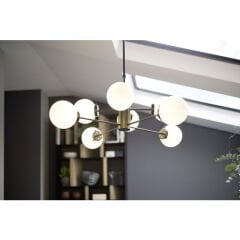 Heavenly Gold Çelik Sarkıt Avize