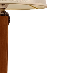 Gale Kahverengi Ahşap Abajur