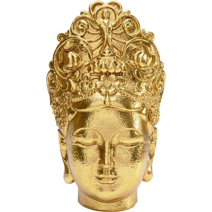 Goddess Head Gold Dekoratif Obje