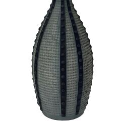 Moi Gri Polyester Abajur