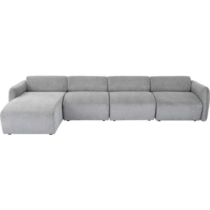 Corner Sofa Lucca Grey Left Kanepe