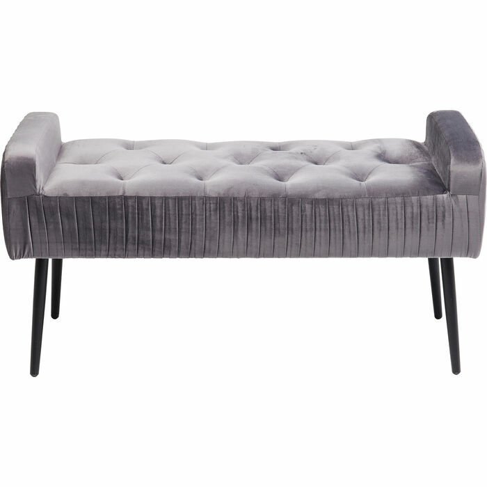 Lofty Gri Siyah Bench