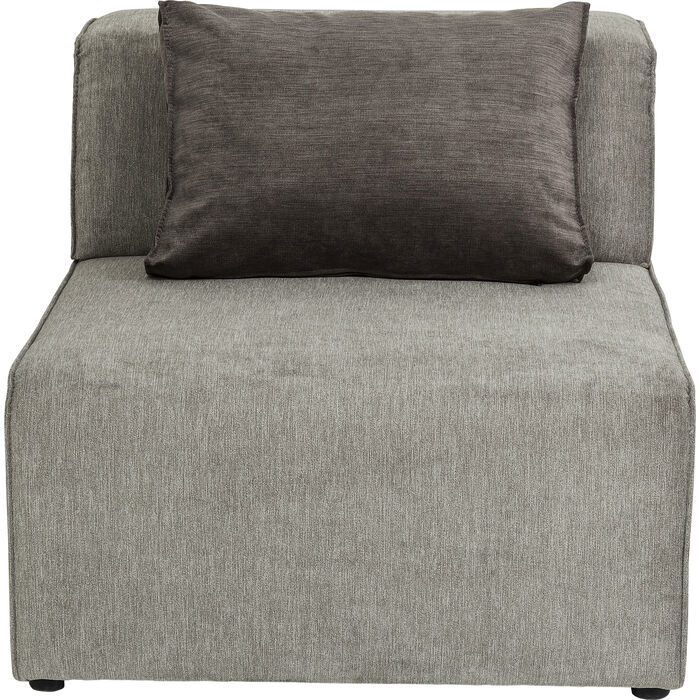 Infinity Elements Gri İkili Koltuk 80cm