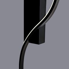 Spira LED Siyah Aplik