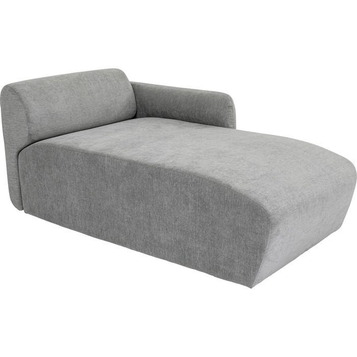 Lucca Ottomane Elements Gri Sol Köşe Koltuk 90cm