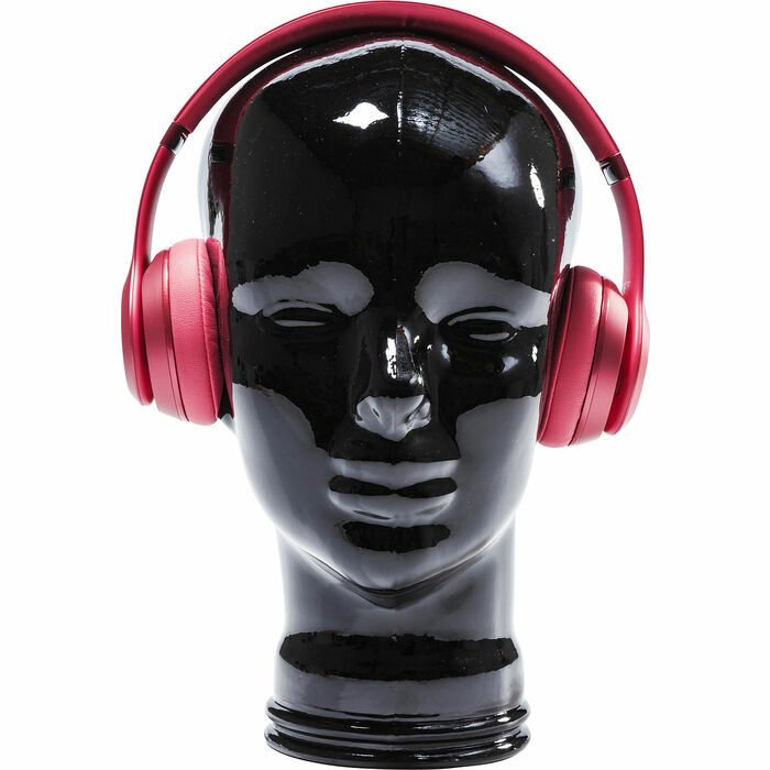 Headphone Mount Siyah Dekoratif Obje