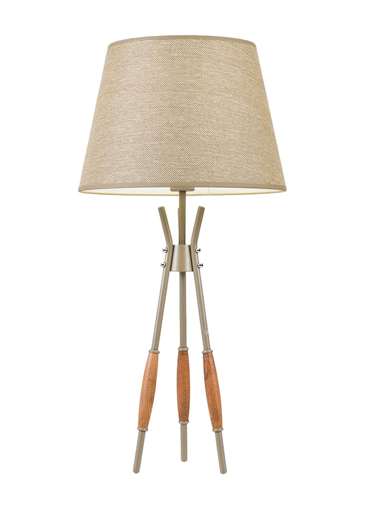 Verona Ahşap Detaylı Abajur