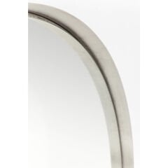 Mirror Curve Round Stainless Steel Ayna 100 cm