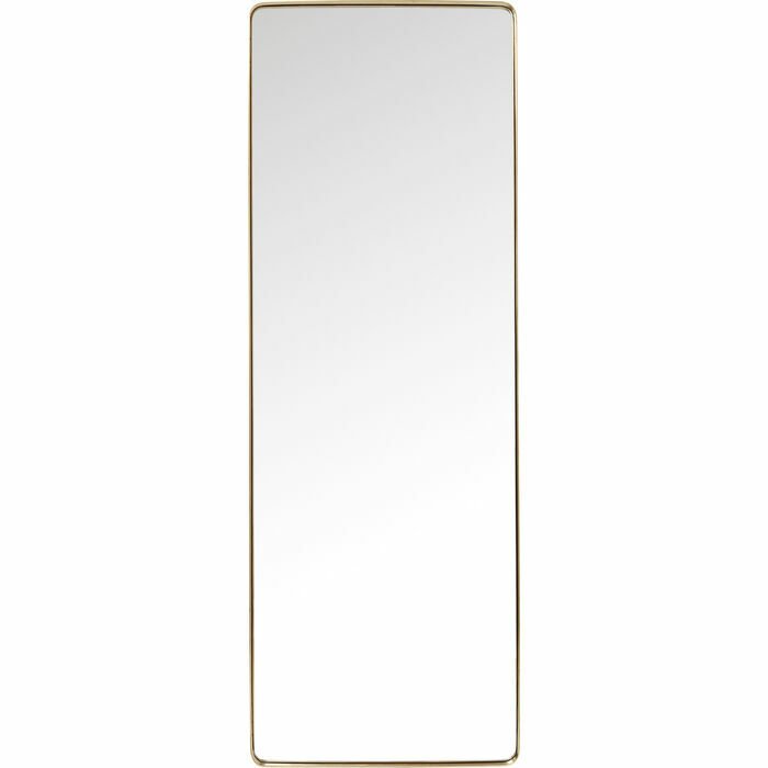 Mirror Curve Rectangular Brass Ayna 70x200 cm