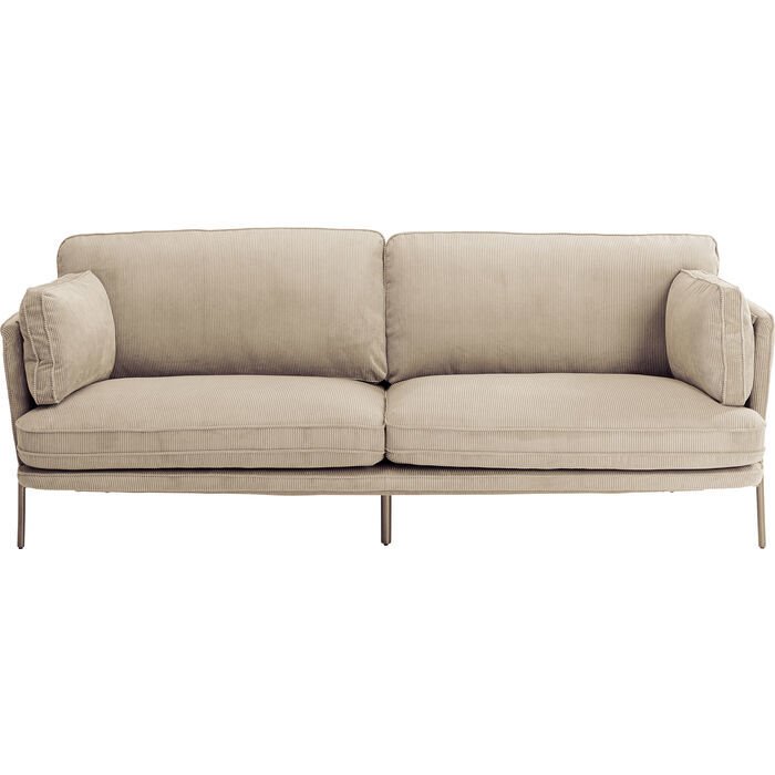 Shirly 3-Seater Cream Kanepe