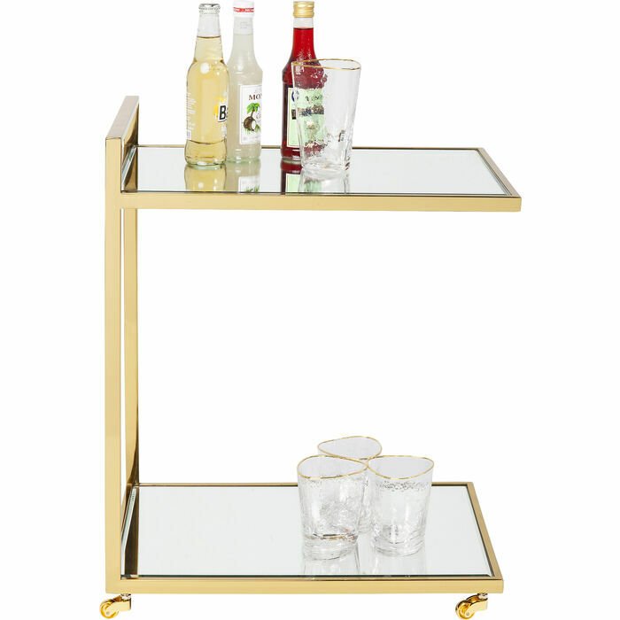 Classy Gold İçki Servis Masası