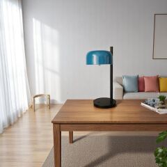 Octavi Lacivert Siyah Masa Lambası