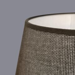 Artos Kabartmalı Kahverengi Abajur