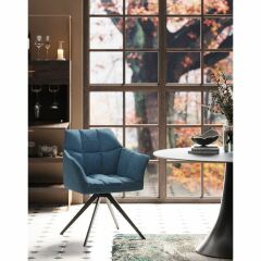 Swivel Chair Thinktank Blue Sandalye