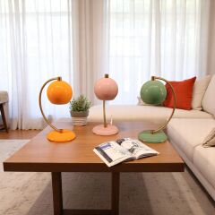 Niva Açık Pembe Masa Lambası