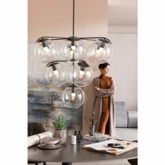 Table Grande Possibilita Siyah Seramik Yemek Masası 180x120 cm
