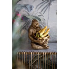 Greyhound Bruno Black Matt Dekoratif Obje 80cm