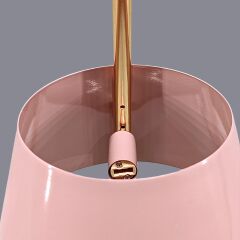 Elva Pembe Masa Lambası