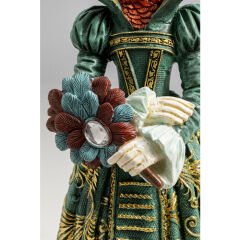 Deco Figurine Bird Lady Parrot Dekoratif Obje