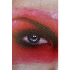 Red Eye Lady Çerçeveli Tablo