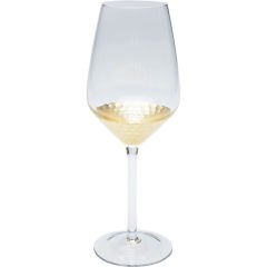 White Wine Glass Gobi Dekoratif Aksesuar
