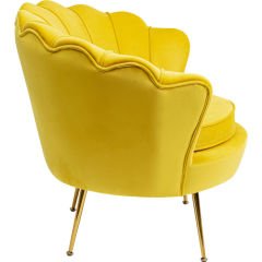 Armchair Water Lily Sarı Berjer