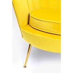 Armchair Water Lily Sarı Berjer