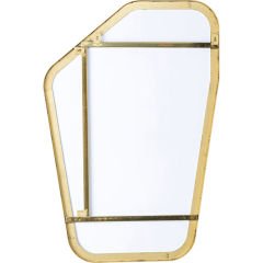 Shape Brass Duvar Aynası