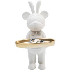Butler Bear Seramik Dekoratif Figür
