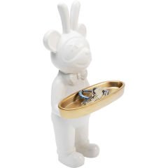 Butler Bear Seramik Dekoratif Figür