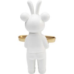 Butler Bear Seramik Dekoratif Figür