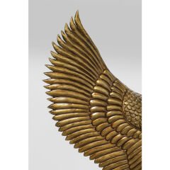 Wings Kuş Kanatları Çelik Tozu Kaplamalı Lambader