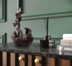 Sanatsal Ayılar El Yapımı Biblo