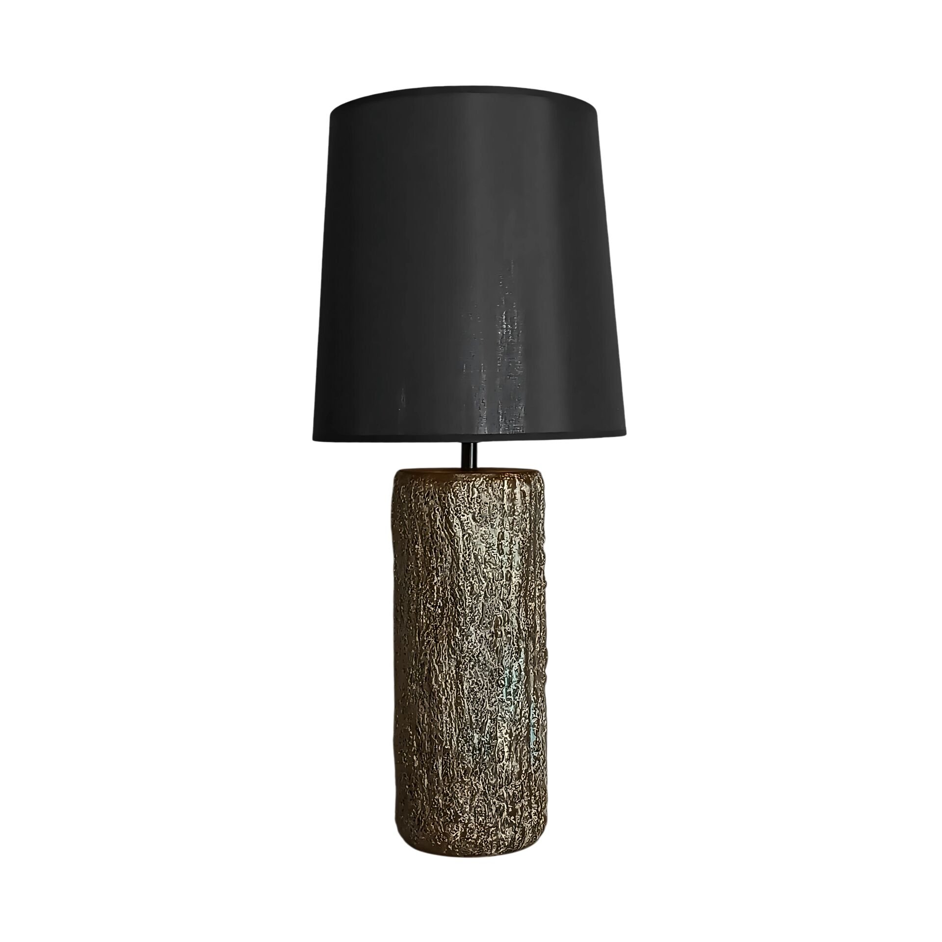 Mirel Ağaç Desen Kahverengi Abajur